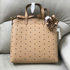 Madewell Transport Perforated Leather Crossbody